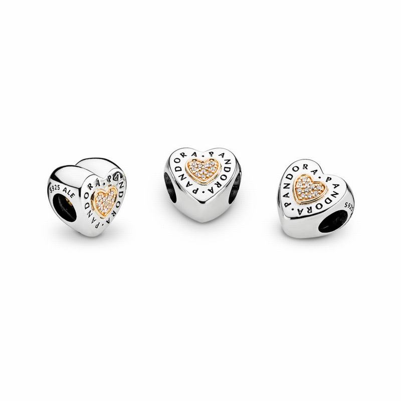 Pandora Signature Heart Charm Egypt KE7290345